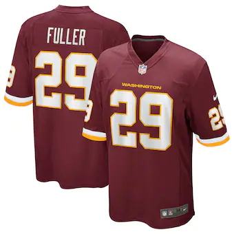 mens nike kendall fuller burgundy washington football team 